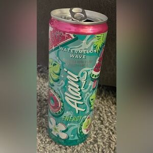 Alani Nu Energy Drink Watermelon Wave 12 oz Can Limited Edition “Empty”